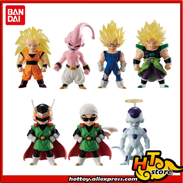 

100% Original BANDAI ADVERGE 10 Collection Figure - Set of 7 Pcs Gokou Gohan Vegeta Buu Broly Freeza "Dragon Ball SUPER: Broly"
