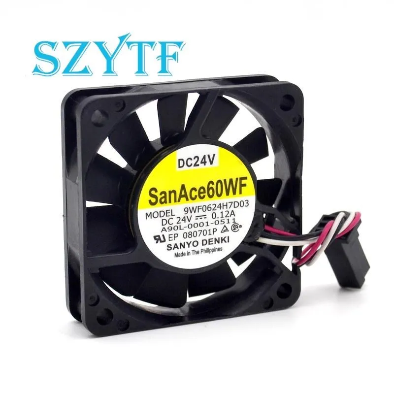 9WF0624H7D03 6015 60 мм 24 В A90L-0001-0511 Fanuc для охлаждающего вентилятора 60*60*15 мм