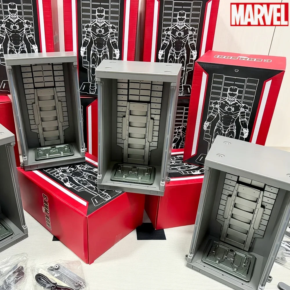 Фото Оригинальный набор снаряжения Zd Toys Iron Man для моделей MK38, MK40, MK42, MK43, 1/12, со светодиодной подсветкой, для фигурок Marvel. №1