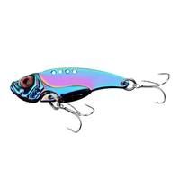 as vib metal lure 3g7g10g15g fishing spoon lures sequins noise paillette artificial bait with treble hooks fishing tackle
