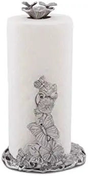 

Garden Decorative Paper Towel Holder Metal Countertop 13 inch Standing Tall