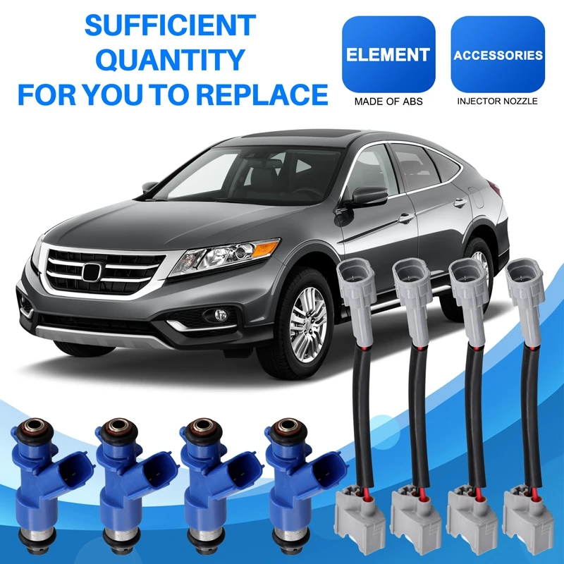 4 шт. 16450-RWC-A01 новая Форсунка топливного инжектора 410Cc для ACURA RDX RSX TSX INTEGRA HONDA CIVIC