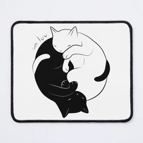 

Коврик для мыши с надписью «вечная кошка»