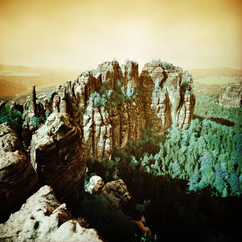 Новинка 1/3 рулона ломографии ISO 110/120/135 Бирюзовый специальный тон цветная пленка