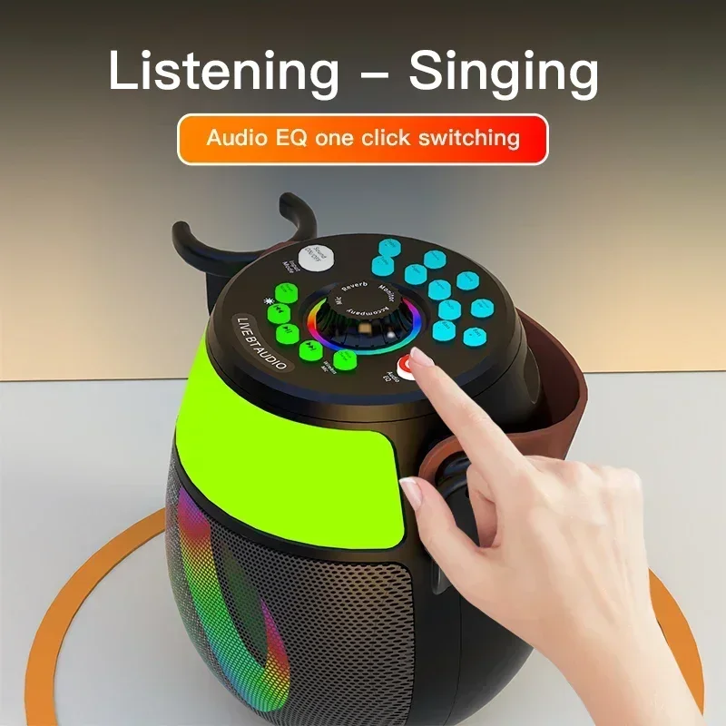 Профессиональная аудио звуковая карта динамик микрофон микшерная уличный