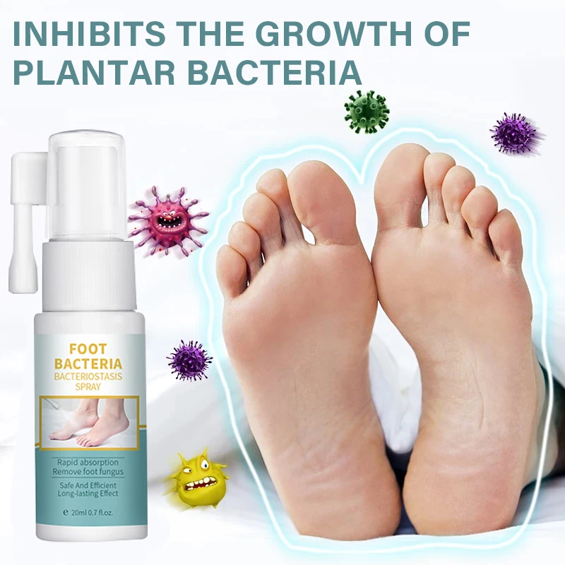 

Foot Beriberi Care Spray Removes Odors Relieves Itchy Skin Bubbles Ulceration Peeling Moisturizing Repairing Softening 20ml