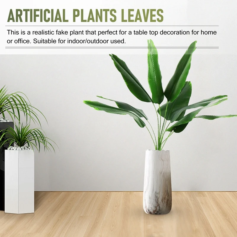 Искусственные растения тропические листья банановое дерево искусственный