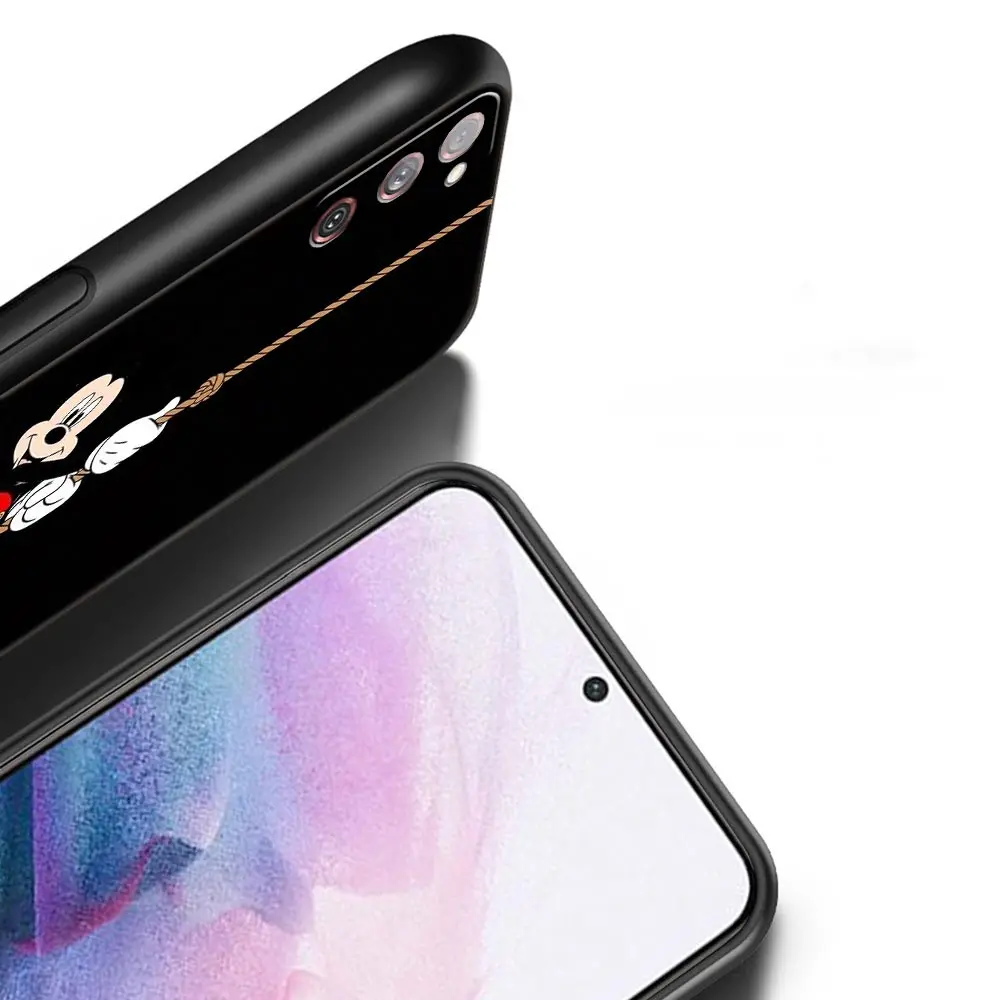 Черный силиконовый чехол для Samsung Galaxy S22 S20 FE S21 Ultra S10 S9 S8 Plus S10e S7 Edge |