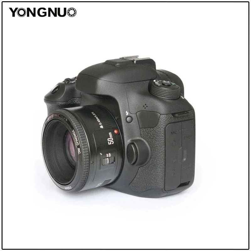 Фото Объектив Yongnuo YN50mm F1.8 с большой апертурой и автофокусом для DSLR-камер D800 D300 D700 D3200 D3300 D5100 D5200 D5300 (модель 2026 года) №5