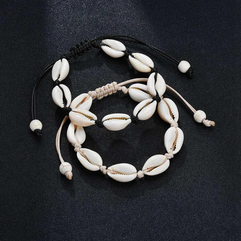 

Anklets For Women Shell Foot Jewelry Summer Beach Barefoot Bracelet Ankle On Leg Ankle Strap Bohemian Accessories