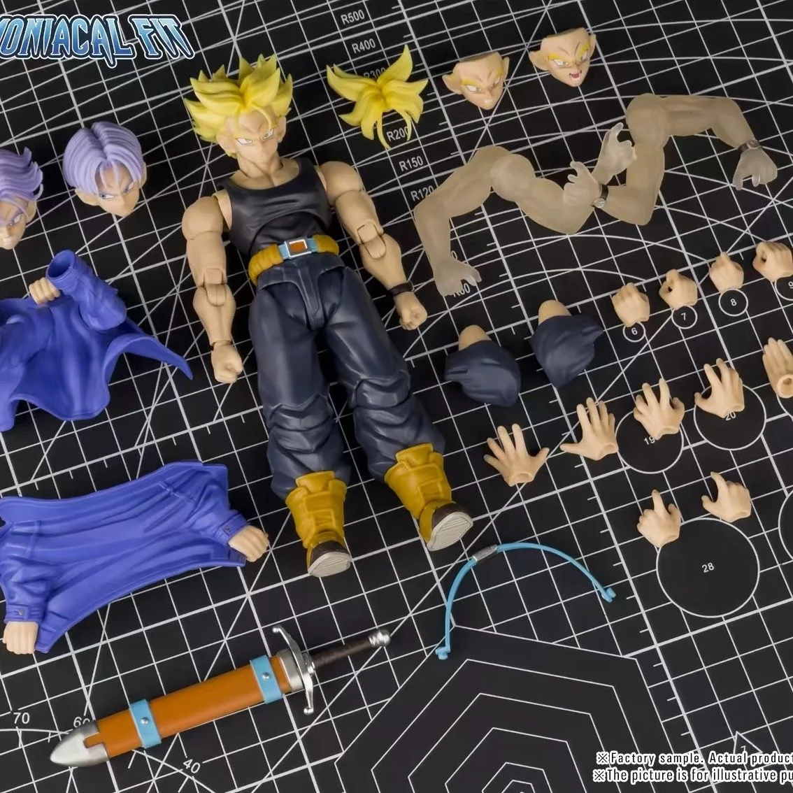 Фигурка Demoniacal Fit SHF Транкс, аниме-фигурки Dragon Ball Z, Транкс, DBZ, Супер Сайян Гоку, пластиковые игрушки, подарок на день рождения (art.: 3920d8ca840fa) - 3920d8ca840fa