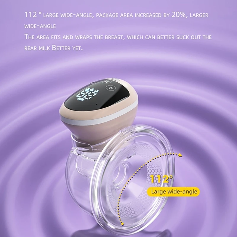 

Hand Free Electric Breast Pump Wearable Breast Pump Breastfeeding Milk Collector