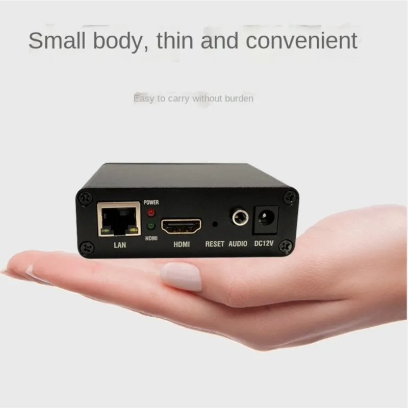 Мини-аудио портативный HDMI-совместимый кодировщик H.265 H264 1920x1080 для прямой трансляции RTMPPTSPHTTPUDPRTP (art.: 3920bbb6df463) - 3920bbb6df463