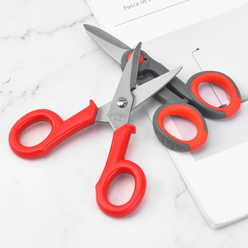 

Outdoor Fishing Tool Mini Fishing Pliers Non-slip Rubber and Plastic Handle Stainless Steel Fishing Line Scissors