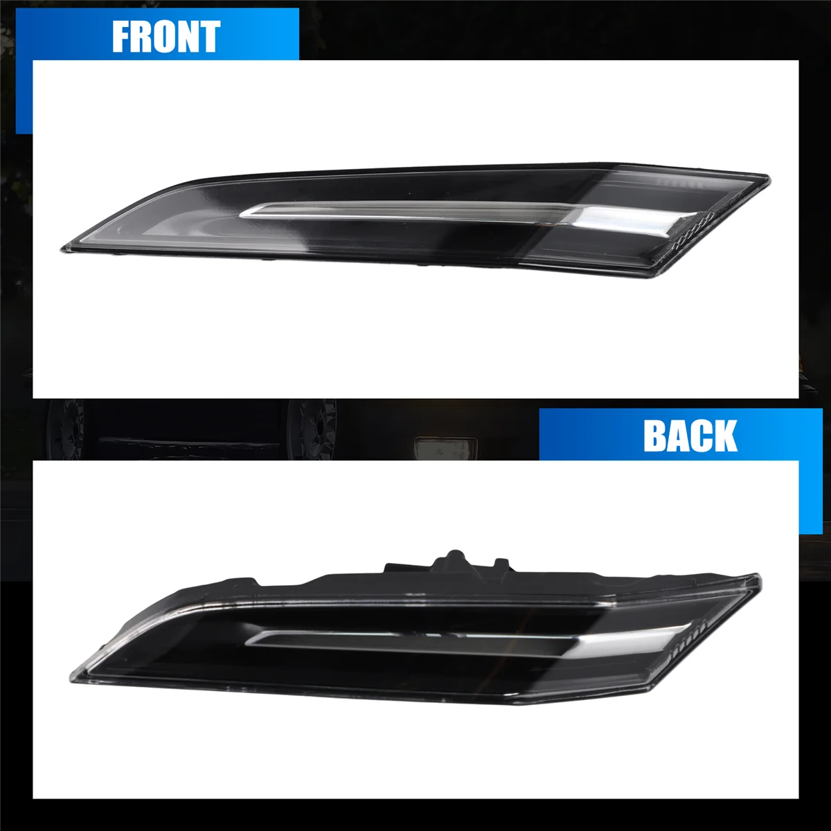 Автомобильный левый брызговик задний фонарь для Porsche 911 992