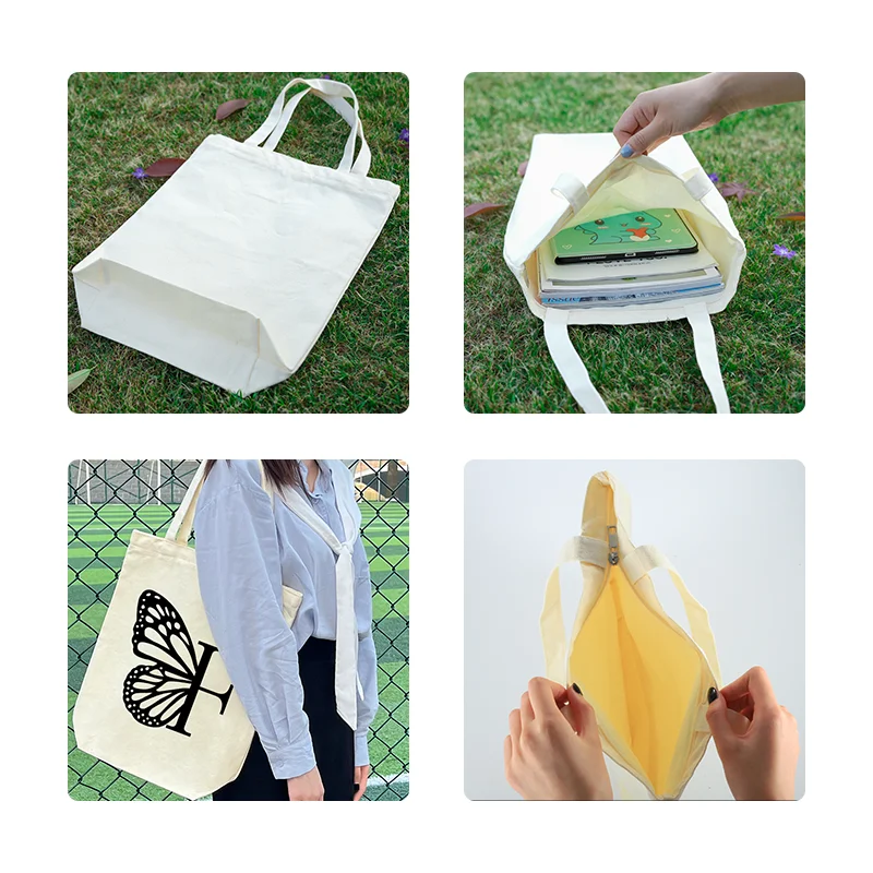 2022 New Customize Butterfly Monogram Casual Shopping Bag Shoulder Canvas Bags With Zipper Large Capacity Wild Messenger Summer