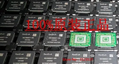 

1PCS/LOT SDIN8DE1-8G BGA153 for original 8G EMMC MEMORY CHIP IC