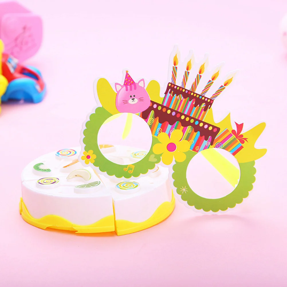 

Paper Eyeglasses Frame Party Eyeglasses New Years Glasses Birthday Glasses Costume Props Paper Favor Eyeglasses