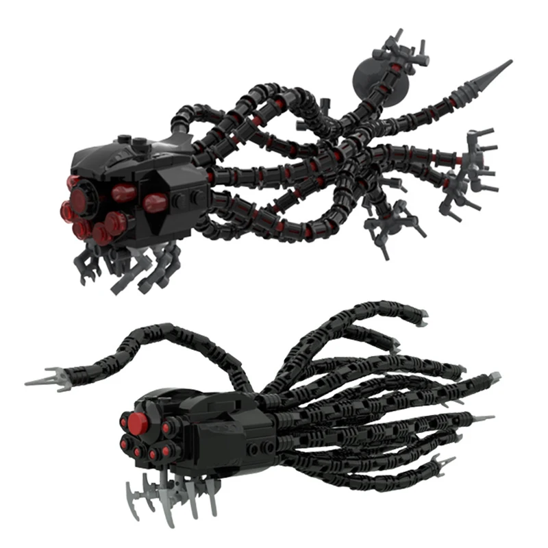 

MOC Creative Expert Ideas Sentinel Octopus Robot Enforcers of the Machines Model Building Blocks Bricks Toys For Children Gifts