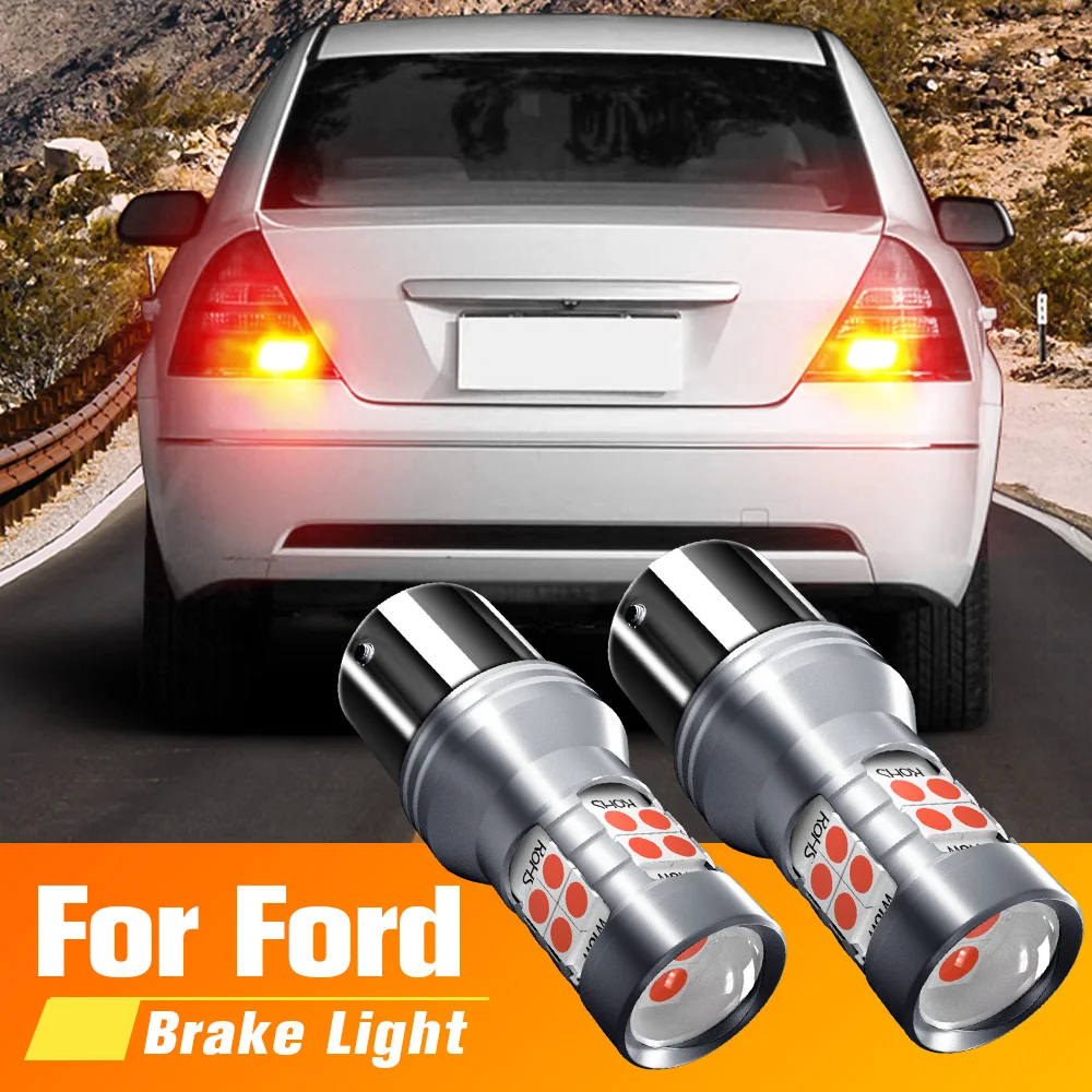 

2x LED Brake Light Blub Lamp P21W BA15S 1156 Canbus No Error For Ford C Max 1 Fiesta Focus 4 Galaxy Ka Ka+ 2014-2021 Mondeo 2 3