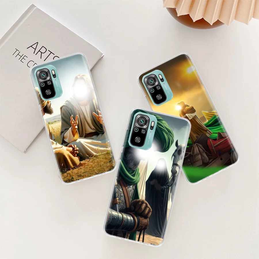 Ислам Шия Имама Али Хуанский чехол для телефона Xiaomi Redmi Note 13 Pro Plus 5G Cover 10 10A 10C 12 12C 9A