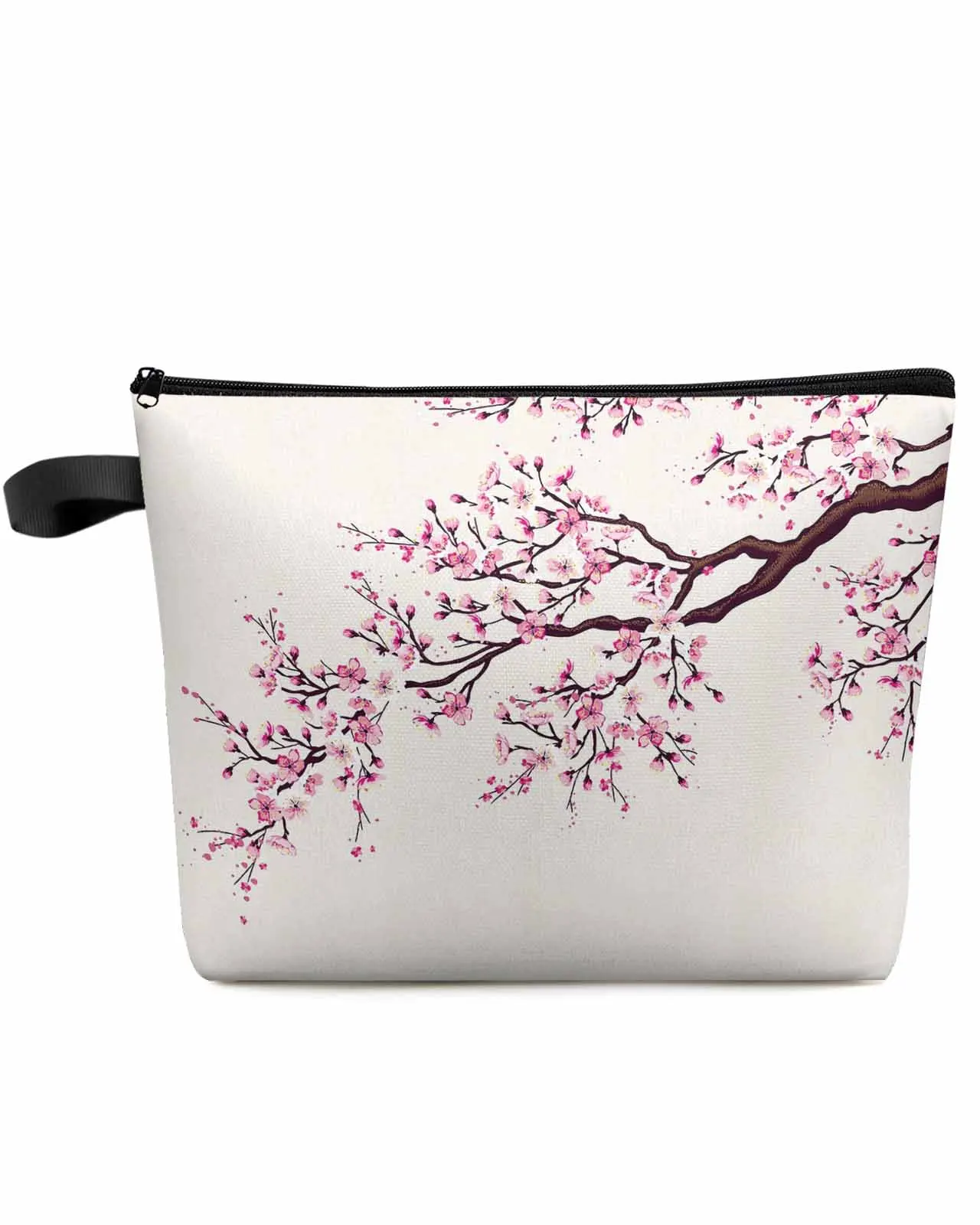 

Japanese Style Sakura Large Capacity Travel Cosmetic Bag Portable Makeup Storage Pouch Women Waterproof Pencil Case