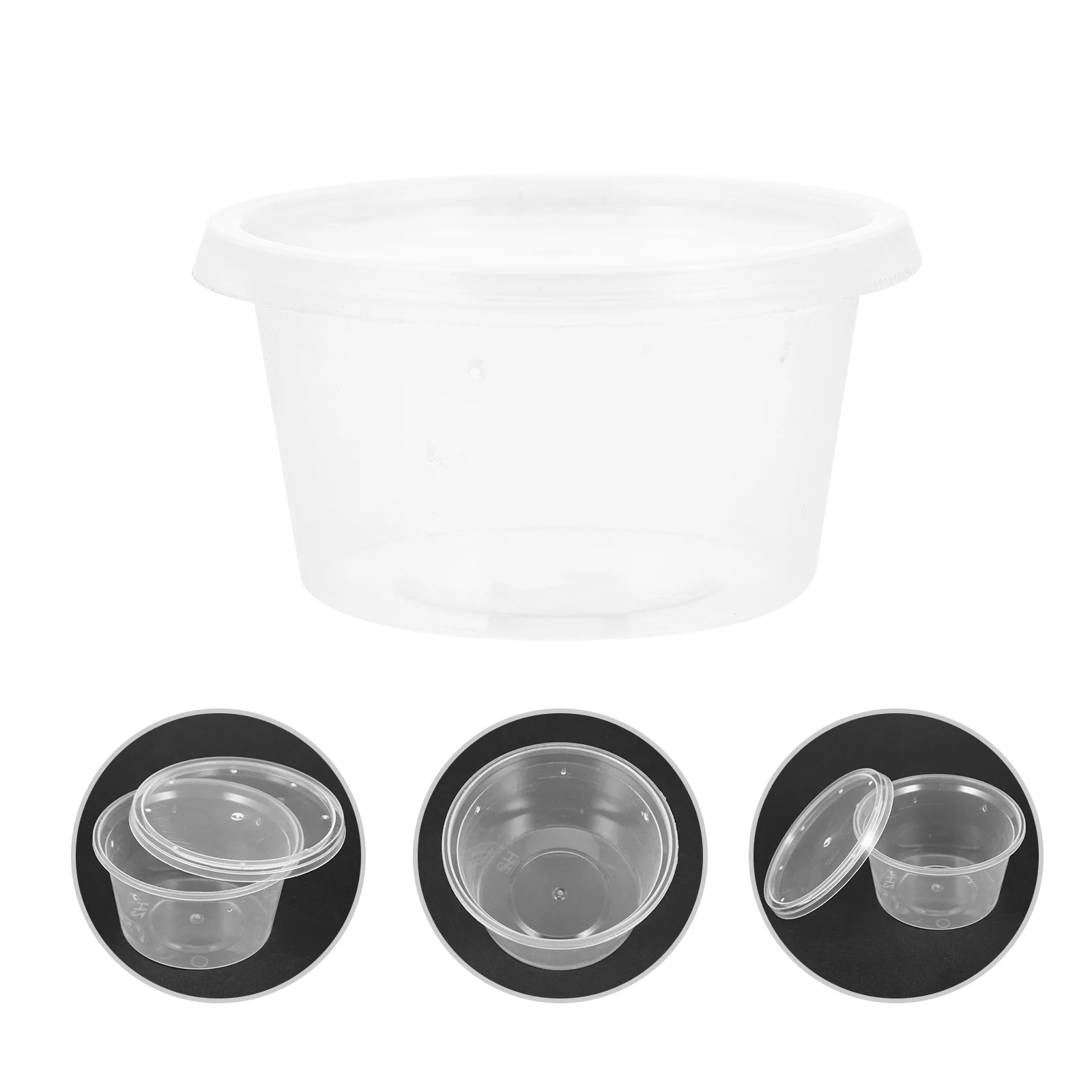 

10pcs Plastic Spider Feeding Cases Anti-Escape Reptile Breeding Containers
