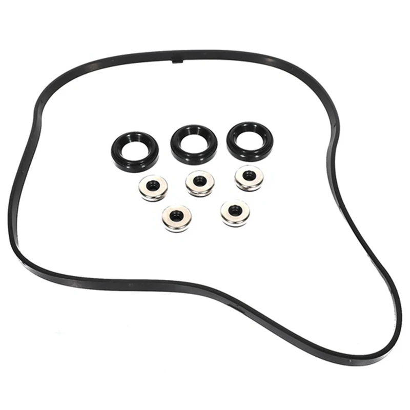 

5X Engine Valve Cover Gasket Set 12030-P8A-A00 For Honda Acura -Accord Odyssey Pilot CL TL MDX 3.0L 3.2L 3.5L V6