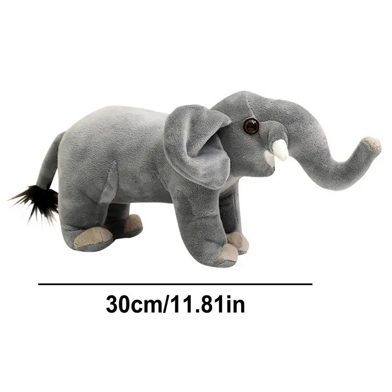 Мягкая плюшевая игрушка-слон мягкая и удобная детская игрушка