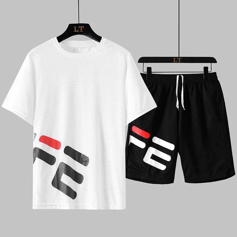 xiaomi Sportswear men's running short sleeve fitness clothes training fast drying clothes loose elastic football basketball