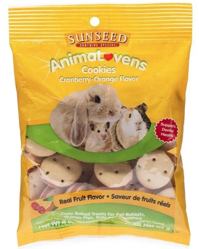 

Cranberry Orange Cookies for Small Animals