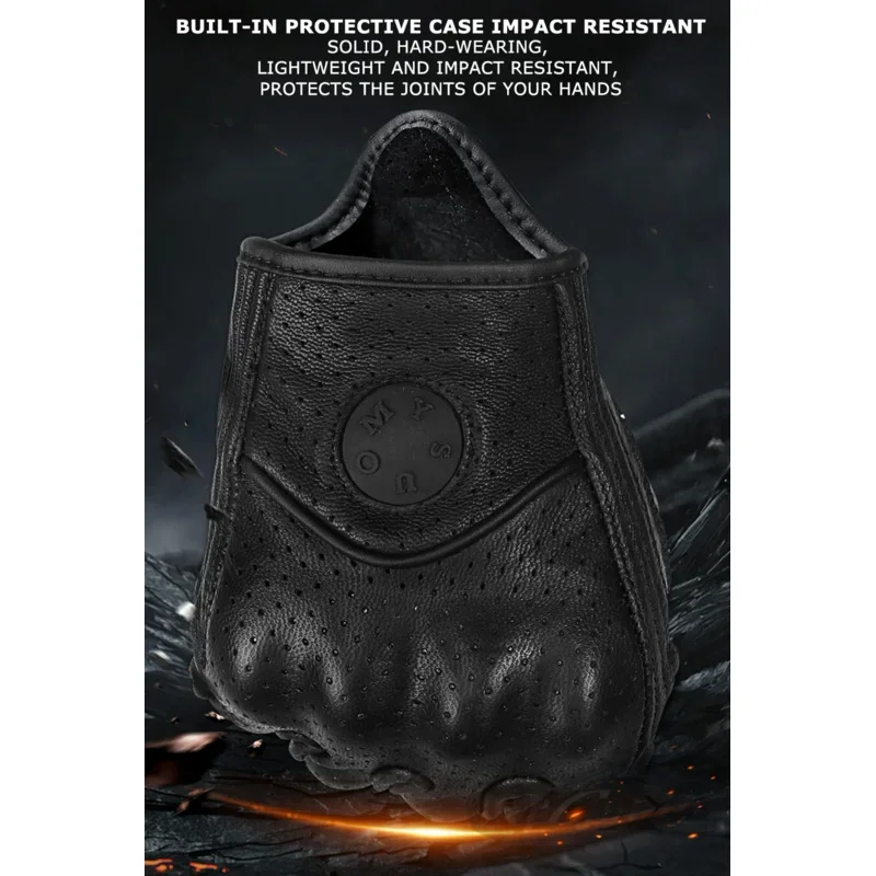 SUOMY винтажные мотоциклетные перчатки из козьей кожи кожаные для мотокросса с