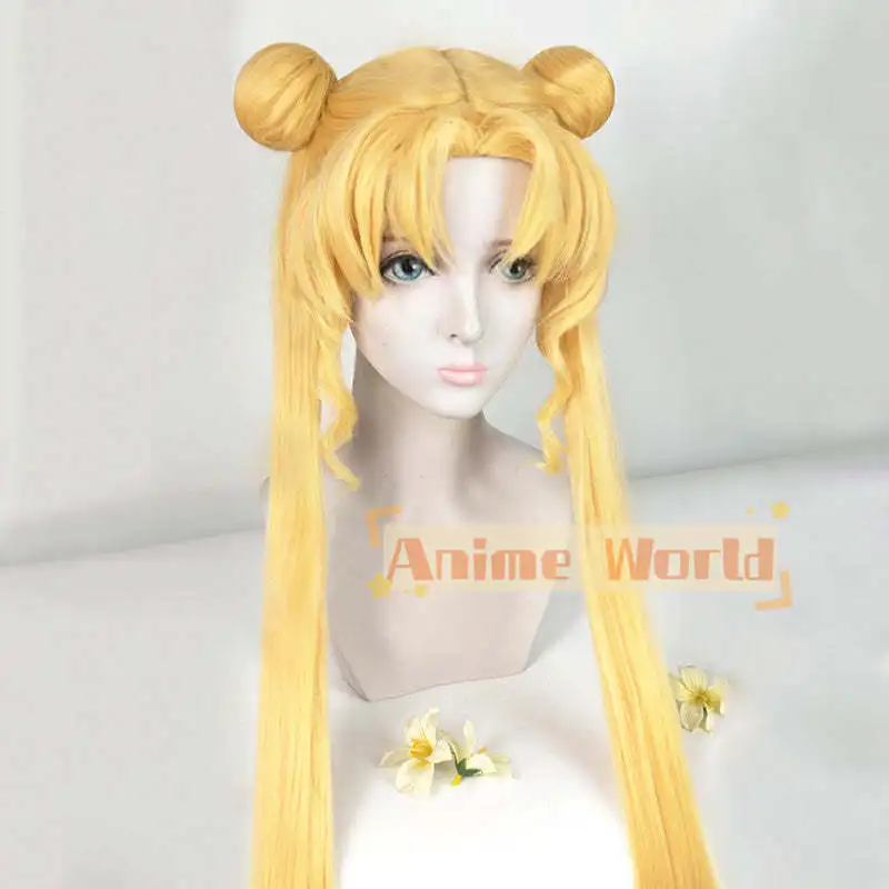 Парик принцессы спокойствие Usagi Tsukino для косплея