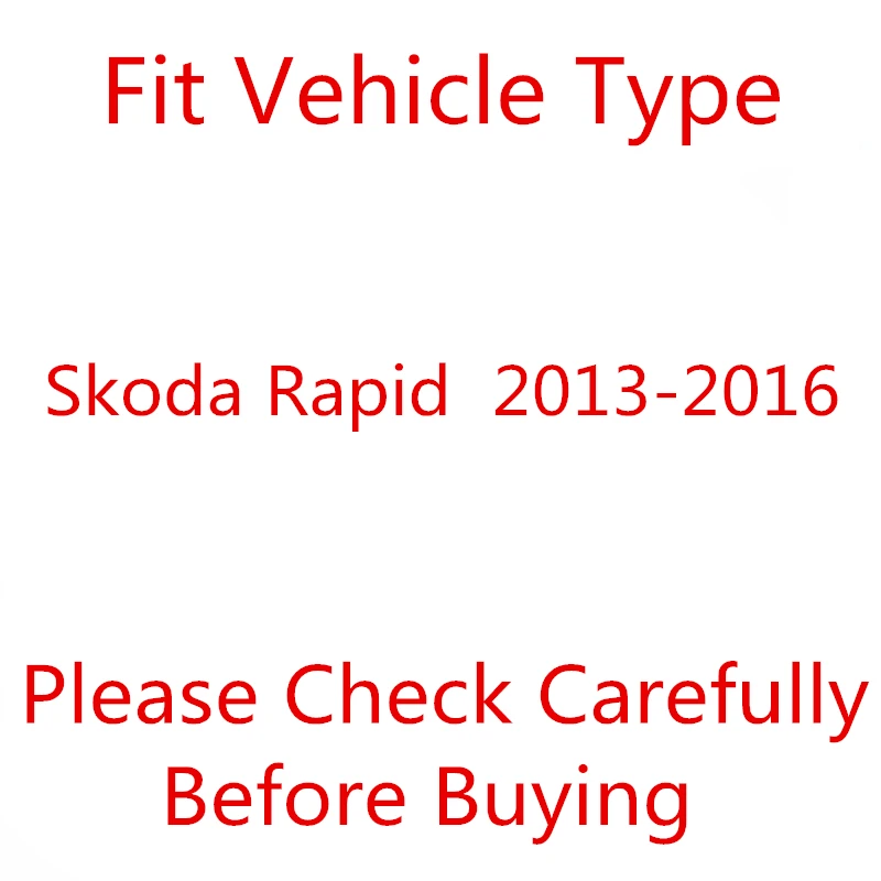 Автомобильное боковое стекло для зеркала заднего вида Skoda Rapid 2013 2014 2015 2016 HD с