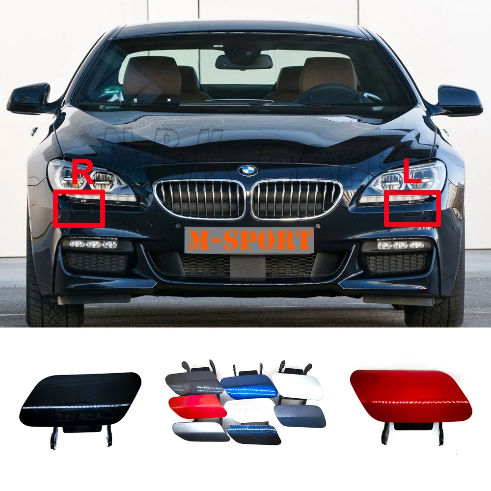 Подходит для 12-18 BMW 6 серии M-SPORT F06 F12 F13 640dX 640i 640iX 650i 650iX насадка омывателя фар с