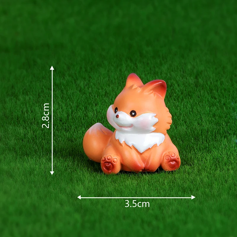 

Миниатюрная статуэтка лиса и кролик YOWEI