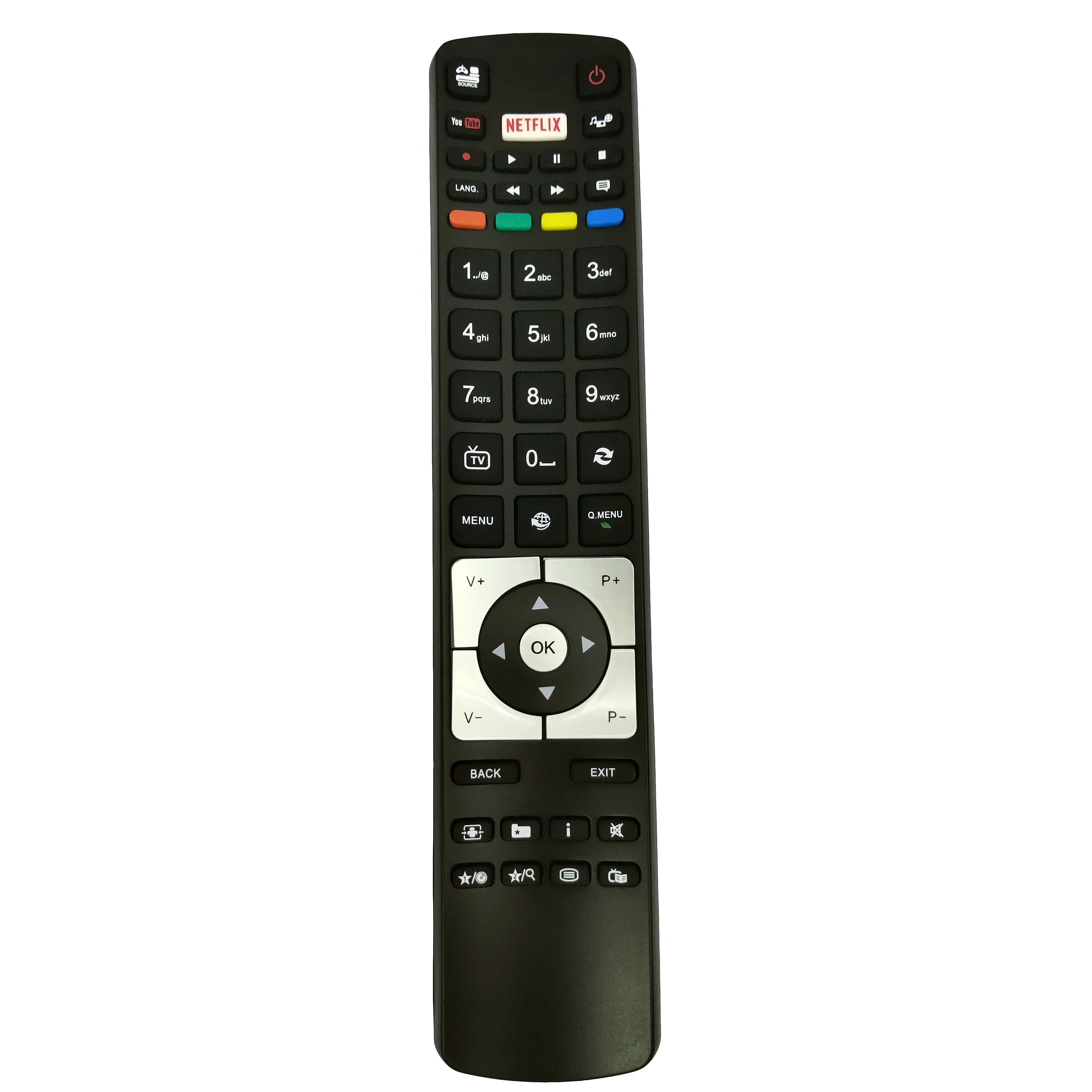 

NEW RC5118 Remote Control Replacement For Telefunken TV RC5117 65AO2SB 22HYC06 24HBC05 24HBC05A 24HYC05 32HBC01 32HBC01A 50HYT62