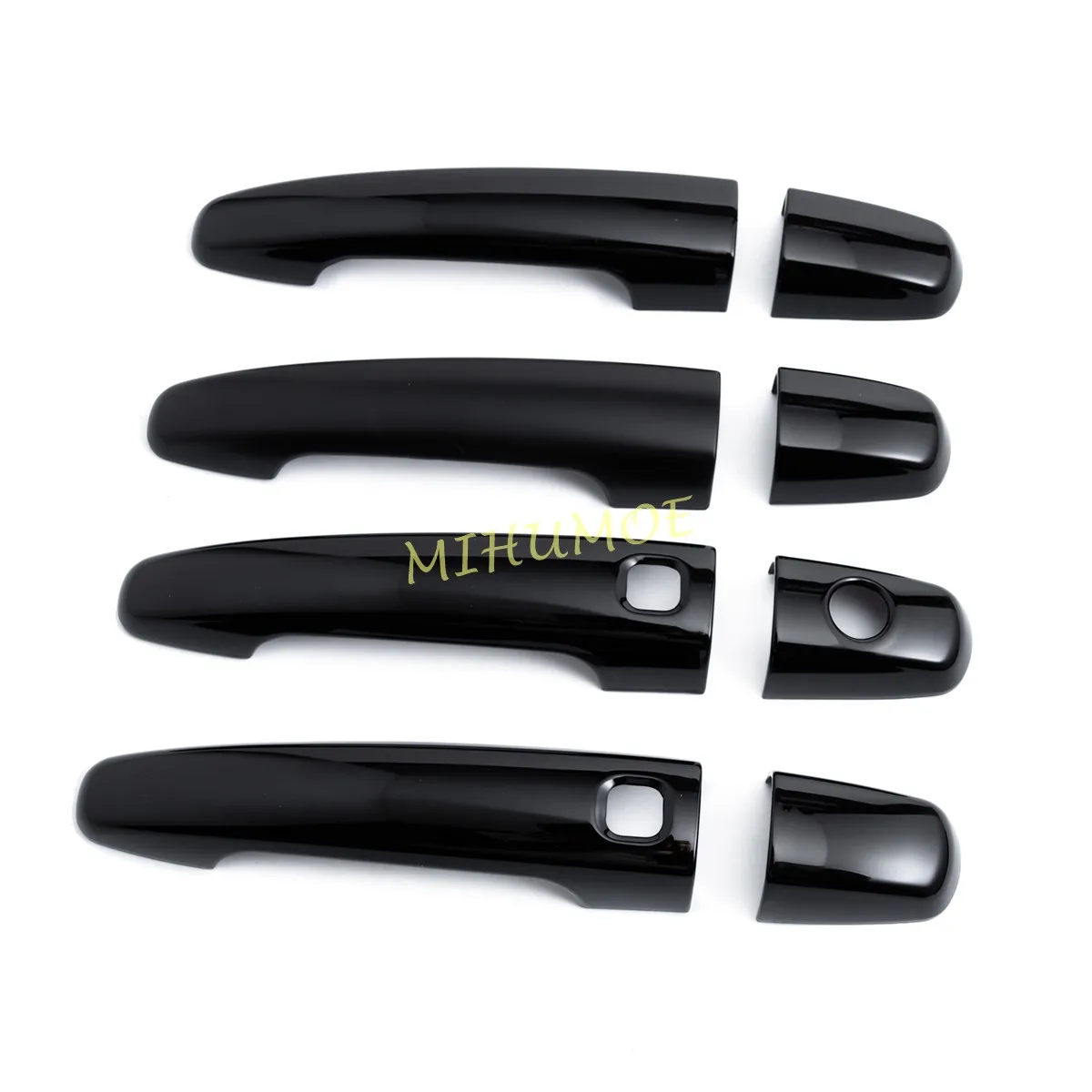 Для Suzuki Swift 2024-2025 глянцевая черная полоса дверной ручки накладка аксессуары