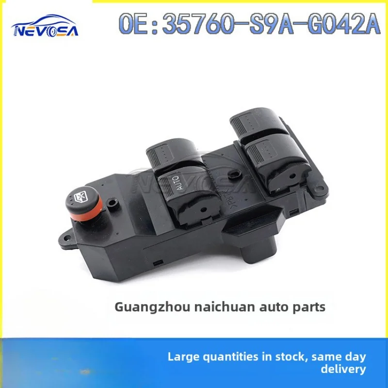 Подходит для переключателя стеклоподъемника HondaHondaGlass 35760-S9A-G042A