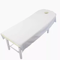 20221pc 80x190cm professional salon sheets cotton summer soft cosmetic spa massage treatment bed table bedspreads coverlets