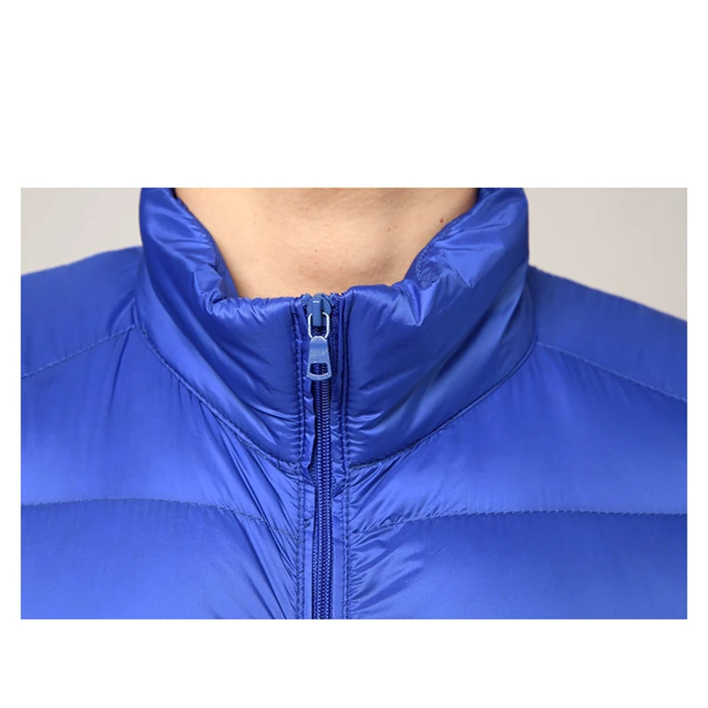 Men's Ultralight Down Jacket Fall/Winter Packable coat Male Oversized Casual Street Clothing Men Running Sport Hoodies Jackets
