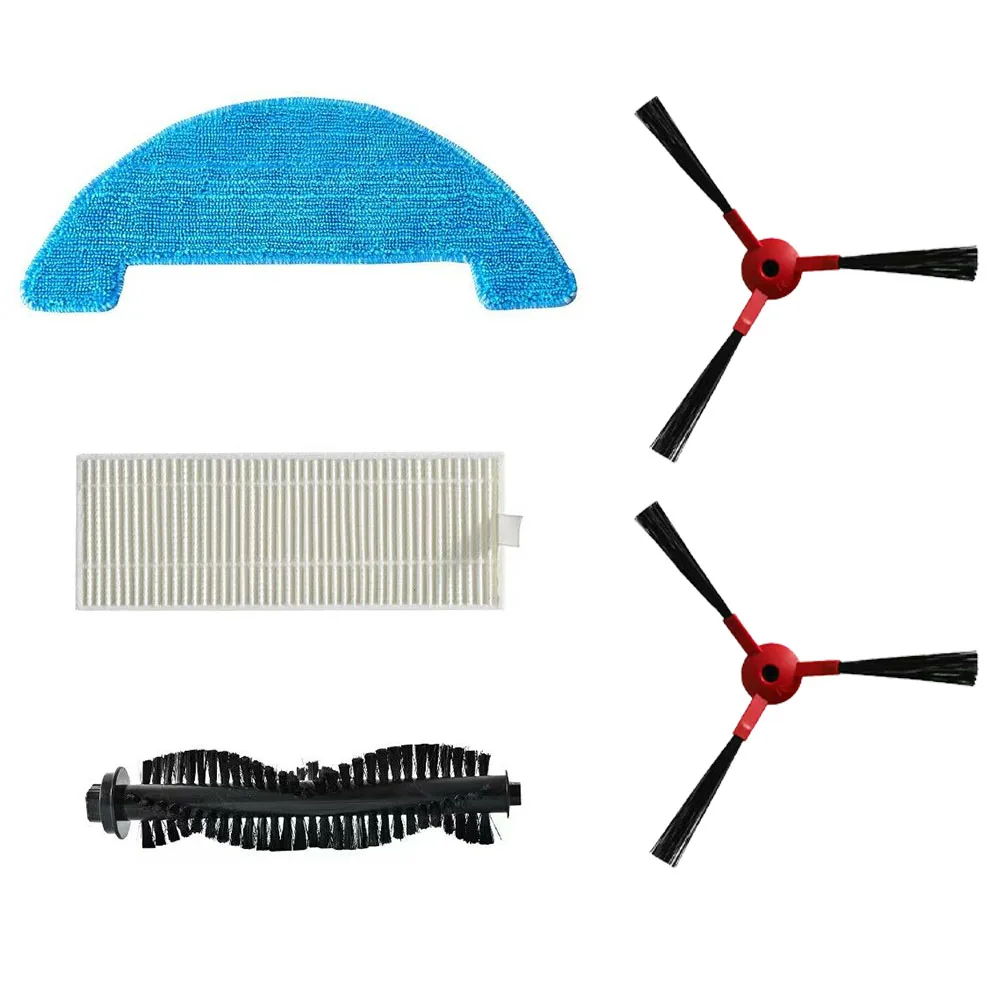 

1 Set Vacuum Cleaner Parts Main Brush Filters Side Brush Mop Cloth Original For Smartai G50 360 C50 Vacuum Robot Accessories