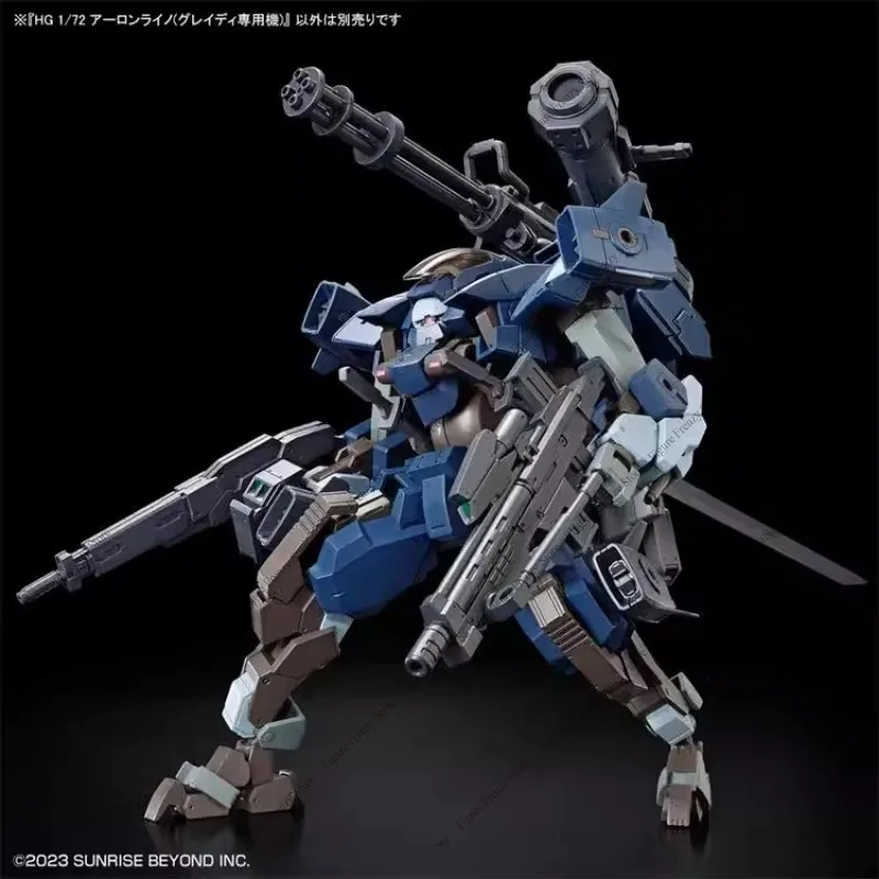 Фото Специальное предложение: Оригинальная эксклюзивная аниме-фигурка Bandai AMAIM Warrior At The Borrline AARON RHINO GRADY, игрушки, подарки №5