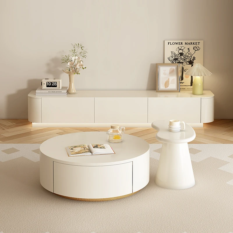 Нежный современный шкаф для телевизора роскошный эстетический модный