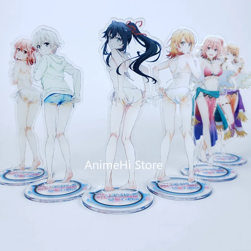 

Anime My Youth Romantic Comedy Is Wrong As I Expected Yukino Yui Yumiko Acrylic Stand Model Cosplay Action Figure Doll for Gift