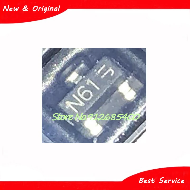 

10 Pcs/Lot DMN6140LQ-7 N61 SOT23 60V/1.6A New and Original In Stock