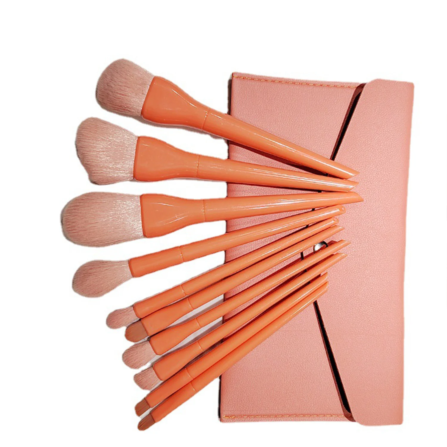 

10 pçs cosméticos maquiagem pincéis conjunto fundação em pó corretivo pele macia beleza highlighter maquillage femme kit de