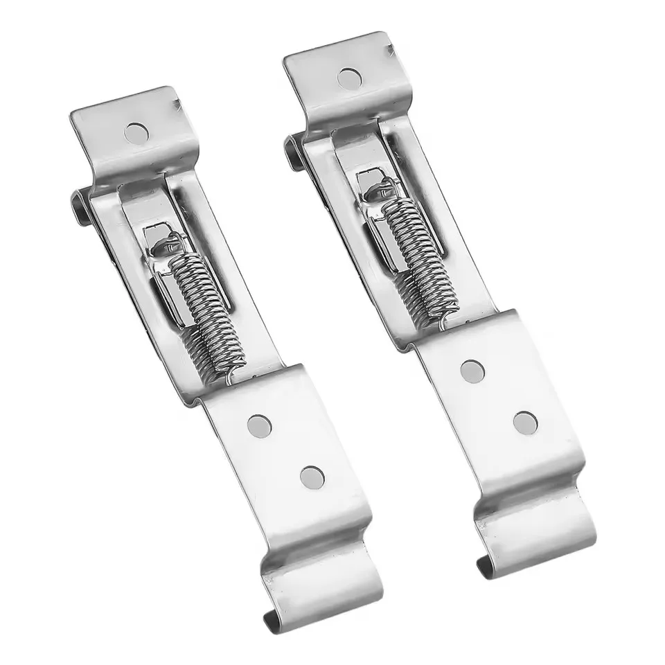 

2 шт., кронштейн для номерного знака автомобиля, держатель номерного знака прицепа, зажимы для номерного знака, сменные зажимы для номерного знака из нержавеющей стали для прицепов