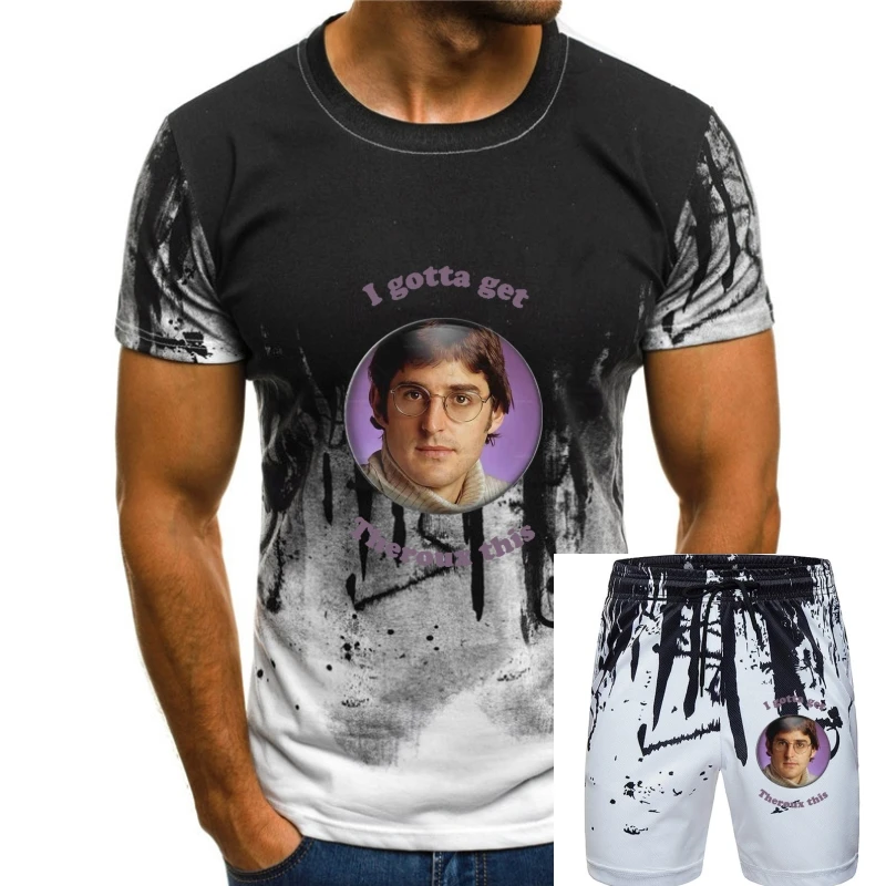 

Louis Theroux T Shirt For Men Dropshipping Summer Short Sleeve Cotton Plus Size Custom Team Tee 4Xl 5Xl 6Xl