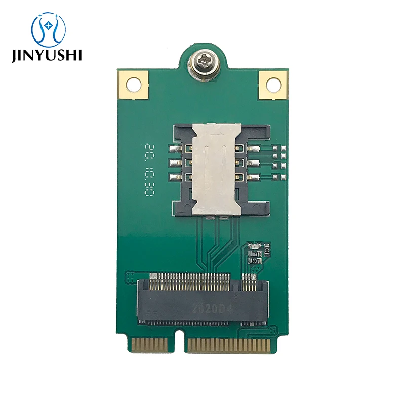Адаптер NGFF M.2 для Mini PCI-e, плата для ключей с SIM-картой со слотом для LTE, Φ, EM7355, ME906E, ME906J, N5321GW
